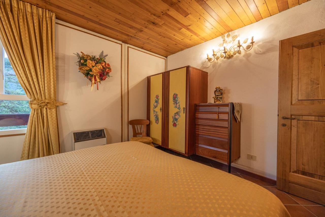 chalet villa cortina camera da letto